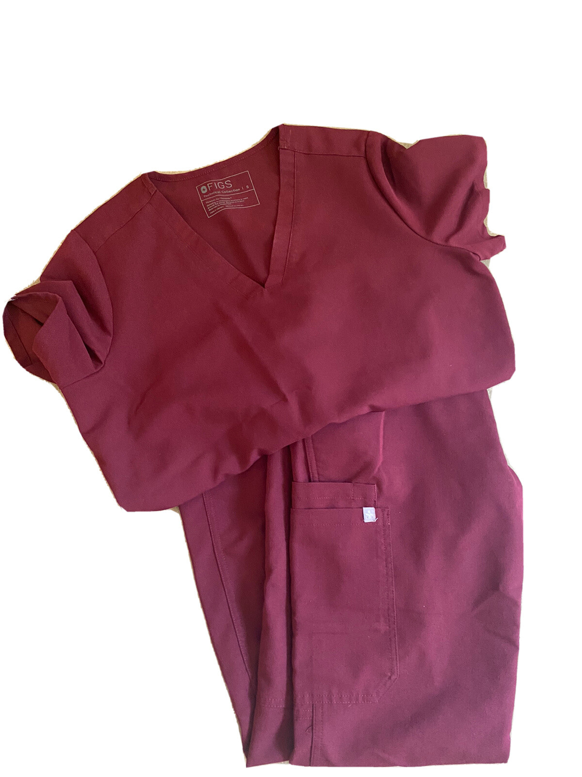 Limited Edition Color: Maroon FIGS scrubs women