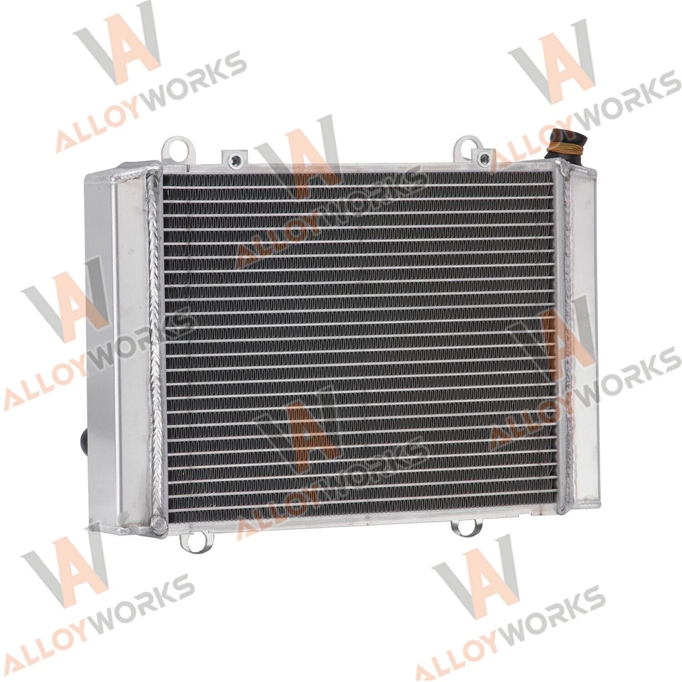 Radiador de 3 filas de aluminio para Kawasaki Prairie 650 KVF650 KVF 650 2002 2003 Foto 3 de 4