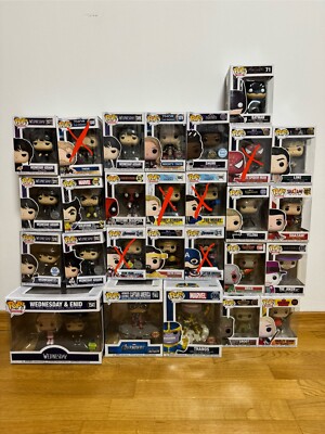 Funko Pop Collection / Wednesday / DC