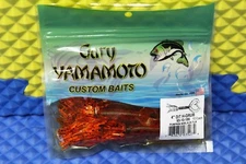 Gary Yamamoto Custom Baits 4" D/T H-Grub 10 Pack CHOOSE YOUR COLOR!
