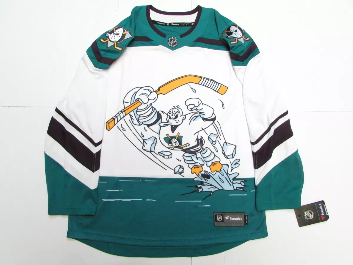 ANAHEIM DUCKS FANATICS REVERSE RETRO BREAKAWAY HOCKEY JERSEY