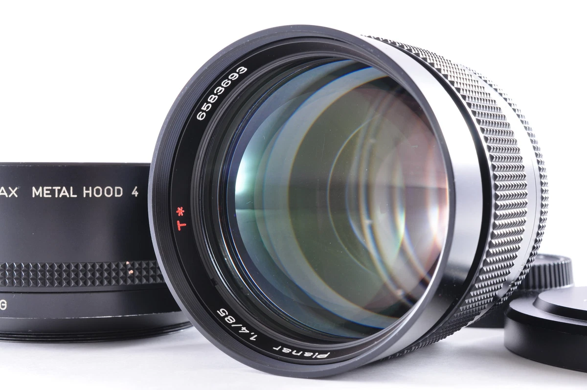 Contax Carl Zeiss Planar T* 85mm f1.4 AEG Lens CY Mount JAPAN