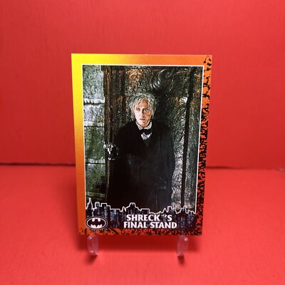 1992 Topps Batman Returns Shreck s Final Stand #84 EX 