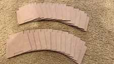24ea Cardboard Bandoleer Inserts for use with M1 Garand 8rd Clips USGI UNISSUED 