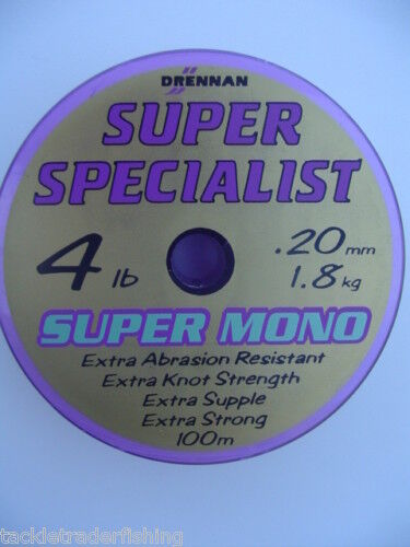 DRENNAN SUPER SPECIALIST SUPER MONO FISHING LINE - Picture 1 of 1