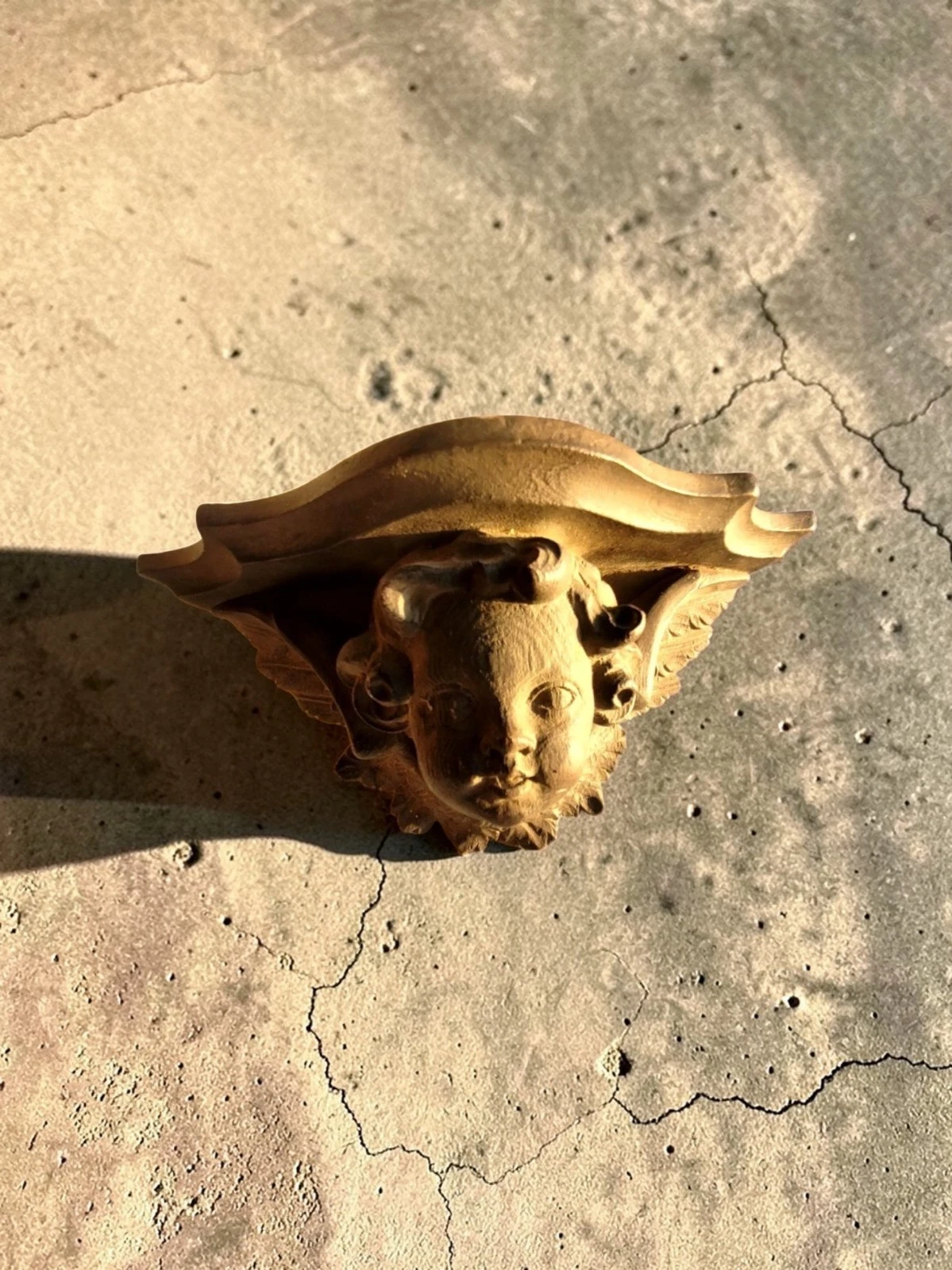 Gargoyles NYC Gothic Baby Wall Shelf 10.5'' Long 5'' tall