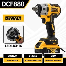Dewalt DCF880 20V Brushless Cordless Impact Wrench 3250RPM 205Nm 1/2" Drive