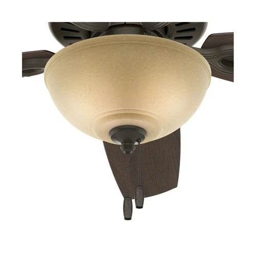 Hunter Fan Builder Deluxe Ceiling Fan 52In Bronze Brazilian Cherry - Picture 4 of 8