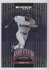 2002 Donruss Fan Club Stat Line Career 194/242 Ichiro Suzuki Ichiro #212 HOF oh4
