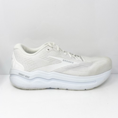 Brooks Herren Ghost Max 2 1104312E168 Weiß Laufschuhe Turnschuhe Größe 11,5 2E