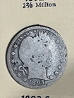 1893-S Barber Quarter