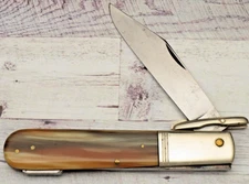 Vintage IDEAL PRODUCTS Germany Folding Guard Lockback Knife Colorful Handles