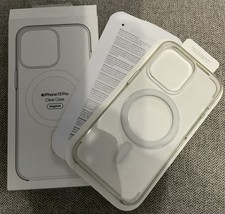 Cover MagSafe trasparente ufficiale originale Apple iPhone 13 Pro. Usato, buone condizioni.