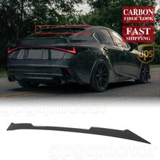 For Lexus Is300 Is350 Is500 2021-25 Carbon Fiber Rear Window Roof Visor Spoiler