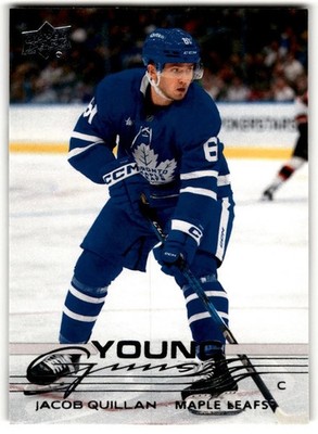 Jacob Quillan 2025-26 Upper Deck Young Guns Rookie #241 Toronto Maple Leafs