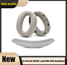 Ear Pads Cushion with Headband For Sony WH-1000XM2  MDR-1000X Headphones SUK