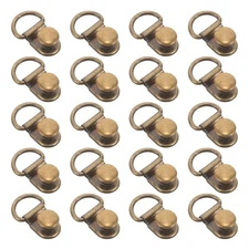 60 Pcs Shoe Lace Hook Mountaineering Buckle Fasteners for Footwear