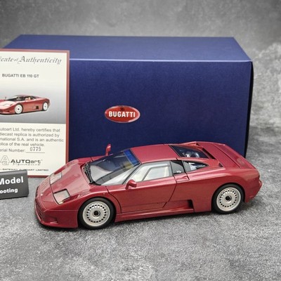 AUTOart 1/18 Bugatti EB110 GT Metal Diecast model Car Toys Gifts Hobby Display
