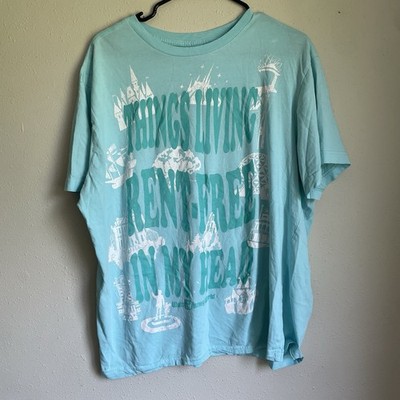 Disney Four Parks Things Living Rent Free Tiana Shirt Size XL