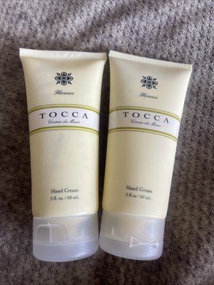New 2x TOCCA Florence Full Size Hand Creams 2x 2oz= 4 Oz!!