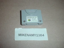 Official Nintendo OEM Video Game Memory Card NUS-004 for NINTENDO 64 N64 system