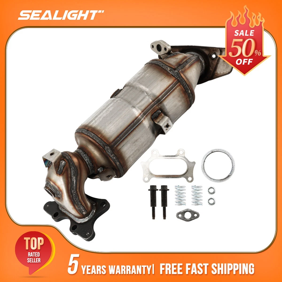 Convertidor Catalítico Ultra Direct Fit Para Acura EL 1997 1998 Honda Civic 1996 1997 1998 Marca Walker Numero De Parte 15863