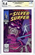 Silver Surfer 1D CGC 9.4 JSA Moebius 1988 4626607010