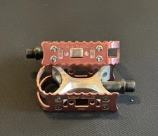 Suntour MP-1000 Bmx Pedals 9/16 inch (Nice) Red