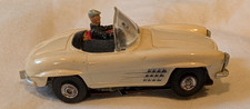 Aurora Tjet Thunderjet White Mercedes Benz 300 SL Vibrator Convertible 1542