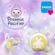 MAM preemie pacifier for reborns, silicone babies and more. Modification