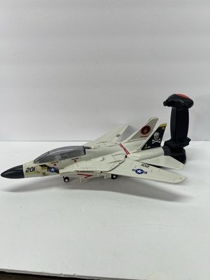 Hasbro 1989 Flying Fighters F14 VF-84 Jolly Roger Jet Navy ALL MISSILES Complet
