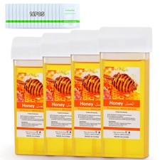 Cera enrollable Seopri, cartucho de cera depilatoria de miel, rodillo de cera depilatoria R...