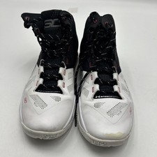 Under Armour Curry 2 Suit & Tie White Black High-Top Athletic Sneakers Sz 12.5 Where to Cop the Under Armour Curry Two  main image 4