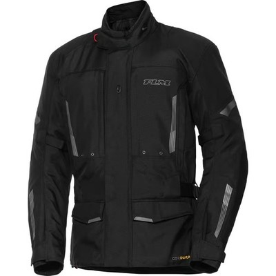 Motorradjacke FLM Touren Textiljacke 3.0 schwarz (Größe XL kurz)