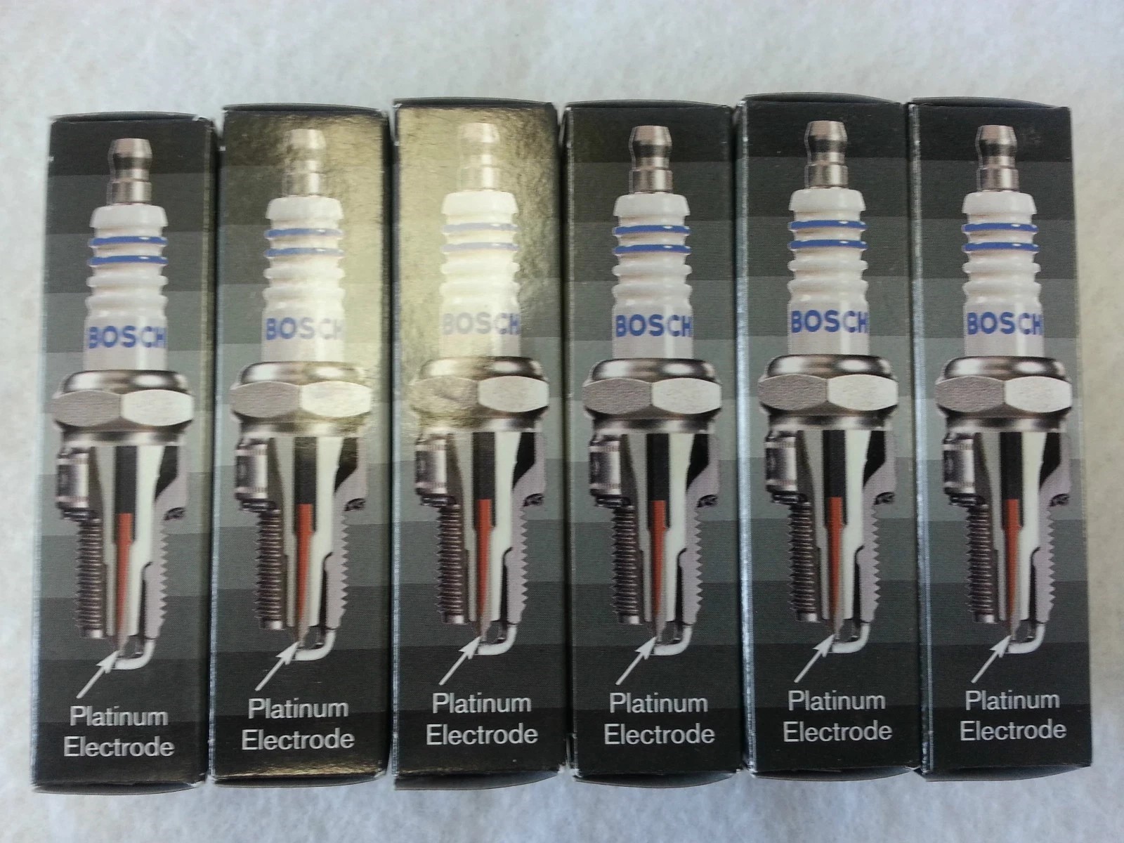 6pc - Bosch FR8DPP33 7422 Platinum Plus Spark Plugs