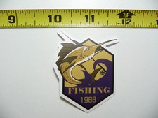 FUN FISHING SWORDFISH OCEAN FISH SMALL STICKER DECAL OUTDOORS BOATING