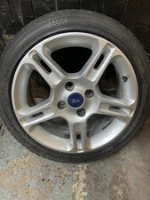 16" FORD FIESTA ZETEC S MK 7 MK 8 5 SPLIT SPOKE 4 STUD ALLOY WHEEL