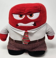 Disney Pixar Plush INSIDE OUT Tomy Anger 9”Standing Stuffed plush 