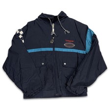 Vintage Ixspa Wimbeldon Global Grand Slam Windbreaker Jacket Jamie Sadock Medium