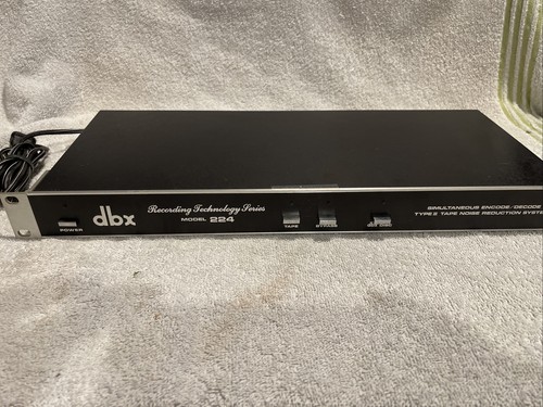 DBX 224 Type 2 Tape Noise, Reduction System Simultane Code D Code getestet