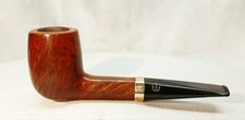 Beautiful Stanwell Danish Natural Hexagonal Shank Billiard Tobacco Pipe Denmark 
