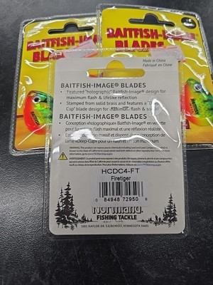 3X Northland Tackle Baitfish Image Colorado Blade Size 4 Firetiger