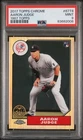 2017 Topps Chrome AARON JUDGE Rc Rookie 1987 Topps 87T-8 PSA 9