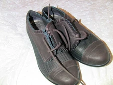 NEW  Yama Women’s Oxford Cap Toe Shoes Size 37  Two Tone Iridescent Leather