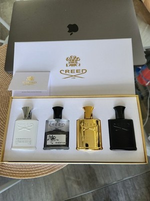 Creed 4 Piece Gift Set For Men New In Box 30ML Per Bottle Full