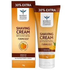 Bombay Shaving Company Turmeric Shaving Cream 78 gm Free Ship