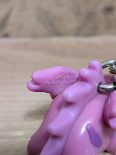 Vintage 1999 Nintendo Pokemon Nidorino Burger King Keychain Toy - Bild 5 von 6