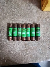 LOT OF 7 BUSSMANN FRN-R-45 AMP 45A Time Delay Duel Element Class RK5 Fuse 250V