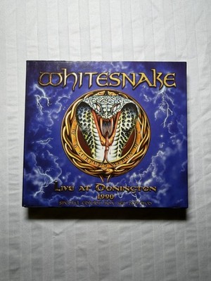 Whitesnake Live At Donington 2 CD/DVD Digipak Rock Metal Import OOP Used VG