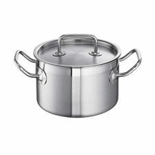 Schulte-Ufer Fleischtopf Profi-Line i, Schmortopf, mit Deckel, 16 cm, 2 L